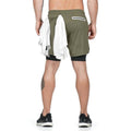 Shorts Para Treino 2 em 1 Esporte Air Effect 673 Direct Ofertas Verde M 